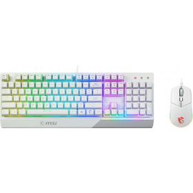 MSI Vigor GK30 Beyaz RGB Kablolu Oyuncu Klavye Mouse Set