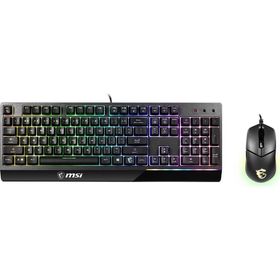 MSI Vigor GK30 Türkçe RGB VIGOR GK30 COMBO TR Gaming Klavye Mouse Seti