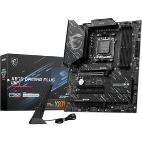 MSI X870 Gaming Plus AM5 DDR5 8200 MHz 3xM.2 USB4 HDMI 5 GHz LAN WIFI 7 RGB ATX Anakart