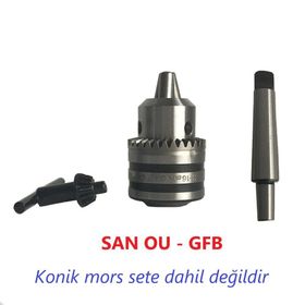 MSK 1-16 mm B-18 Anahtarlı Mandren