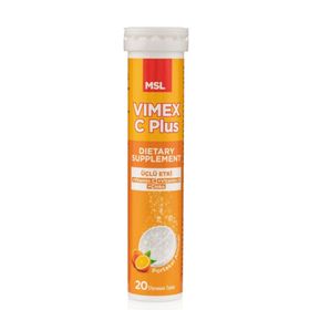MSL Vimex C Plus 20 Efervesan Tablet