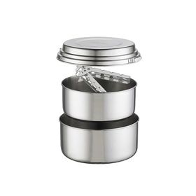 MSR Alpine 2 Pot Set Gümüş Yemek Seti