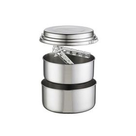 MSR Alpine 2 Pot Set Gümüş Yemek Seti