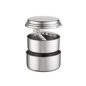 MSR Alpine 2 Pot Set Gümüş Yemek Seti