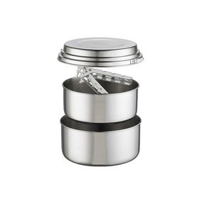 MSR Alpine 2 Pot Set Gümüş Yemek Seti