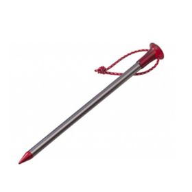 MSR Carbon-Core Stake Kit 4 Stakes Kırmızı Gri Çadır Kazığı