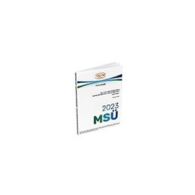 MSÜ 2023 Çıkmış Sorular Tıpkı Basım - Dizgi Kitap