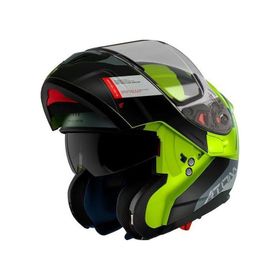 MT Atom Sv Gorex Çene Açılır Sarı Motosiklet Kaskı