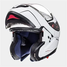MT Atom Sv Solid Gloss Çene Açılır Siyah Motosiklet Kaskı