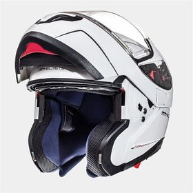 MT Atom Sv Solid Gloss Çene Açılır Siyah Motosiklet Kaskı