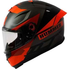 MT Hummer Quo B15 Full Face Kırmızı Siyah Motosiklet Kaskı