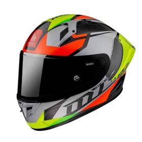 MT Kre Carbon Project Tile D2 Full Face Gri Motosiklet Kaskı