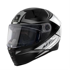 MT Revenge 2 Hatax B2 Gloss Full Face Siyah Motosiklet Kaskı