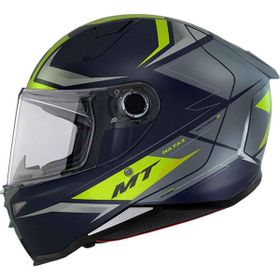 Mt Revenge 2 Hatax C3 Mat Full Face Siyah - Sarı Motosiklet Kaskı