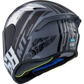 MT Targo Pro Welcome F2 Full Face Siyah Motosiklet Kaskı