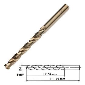 MTE 6 mm HSS-E Altın Seri Inox Delme Matkap Ucu