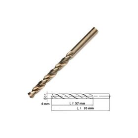 MTE 6 mm HSS-E Altın Seri Inox Delme Matkap Ucu
