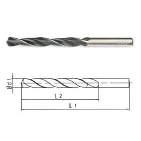 MTE B00000010610 Makina Takım 6.1 mm HSS DIN 338 Silindirik Saplı Haddeli Matkap Ucu