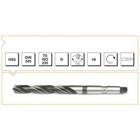 MTE B00007401600 Makina Takım 16 mm HSS DIN 345 Mors Konik Saplı Matkap Ucu