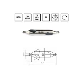 MTE B00010010100 Makina Takım 1 mm HSS DIN 333/A Punta Form A Matkap Ucu