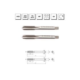 MTE B00102031806 M18x1.5 HSS DIN 2181 İnce Vidalı 2'li Takım Kılavuzu