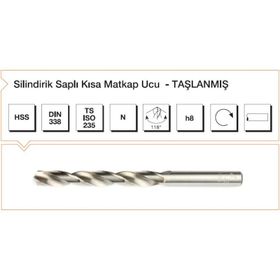 MTE DIN 338 10.5 mm Altın Matkap Ucu