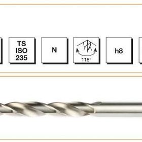 MTE DİN 338 10 mm HSS Silindirik Saplı Matkap Ucu