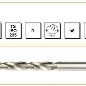 MTE DİN 338 2.1 mm HSS Silindirik Saplı Matkap Ucu