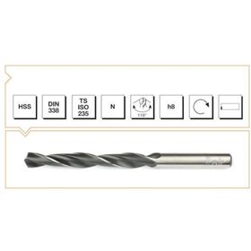 MTE DİN 338 3.5 mm HSS Silindirik Saplı Matkap Ucu