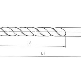 MTE DİN 338 5.5 mm HSS Silindirik Saplı Matkap Ucu