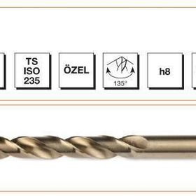 MTE DİN 338 5.9 mm HSS Silindirik Saplı Matkap Ucu
