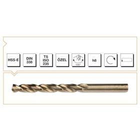 Mte DİN 338 RN 4.5 mm Matkap Ucu