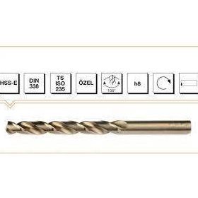 MTE HSS A Seri 9.5 mm Matkap Ucu