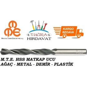 MTE HSS Demir Metal Ağaç Plastik 10 mm Matkap Ucu