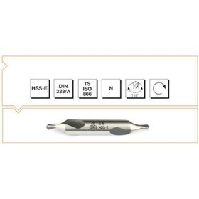 MTE HSS DIN 333 / A Punta Matkabı 1 mm - Form A Matkap Ucu