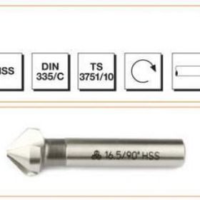 MTE HSS DIN 335/C 16.5 mm 90 Derece Havşa Freze