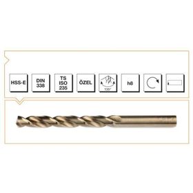 MTE HSS DIN 338 1.1 mm Altın Seri Matkap Ucu