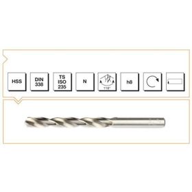 MTE HSS DIN 338 1.3 mm Taşlanmış Matkap Ucu