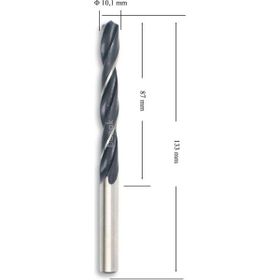 MTE HSS DIN 338 10.1 mm Haddeli Metal Matkap Ucu