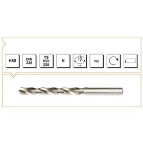 MTE HSS DIN 338 15.5 mm Taşlanmış Matkap Ucu