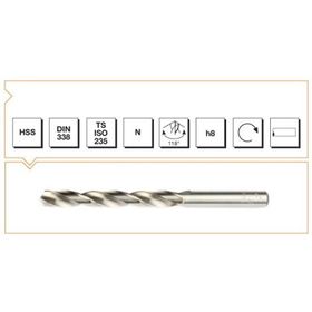MTE HSS DIN 338 18.5 mm Taşlanmış Matkap Ucu