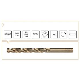 MTE HSS DIN 338 3.2 mm Altın Seri Matkap Ucu
