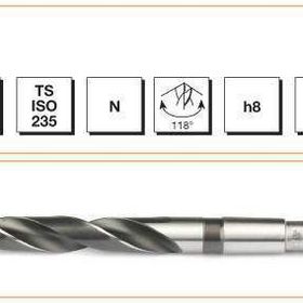 MTE HSS DIN 345 12,5 mm Mors Konik Saplı Matkap Ucu