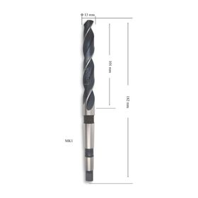 MTE HSS DIN 345 13 mm Mors Konik Saplı Matkap Ucu