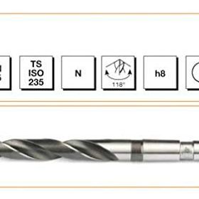 MTE HSS DİN 345 RN 22 mm Matkap Ucu