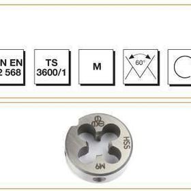 MTE HSS DIN EN 22 568 Metrik Normal Vidalı M 5x0,8 Pafta Lokması