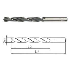 MTE HSS-E DIN 340 1.5 mm Silindirik Saplı Uzun Matkap Ucu