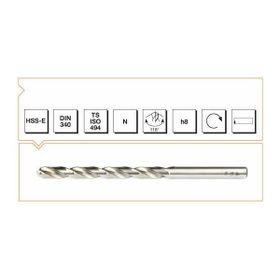 MTE HSS-E DIN 340 2 mm Silindirik Saplı Uzun Matkap Ucu