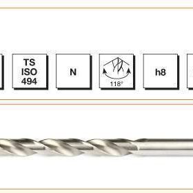 MTE HSS-E DIN 340 2 mm Silindirik Saplı Uzun Matkap Ucu