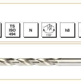 MTE HSS-E DIN 340 4 mm Silindirik Saplı Uzun Matkap Ucu